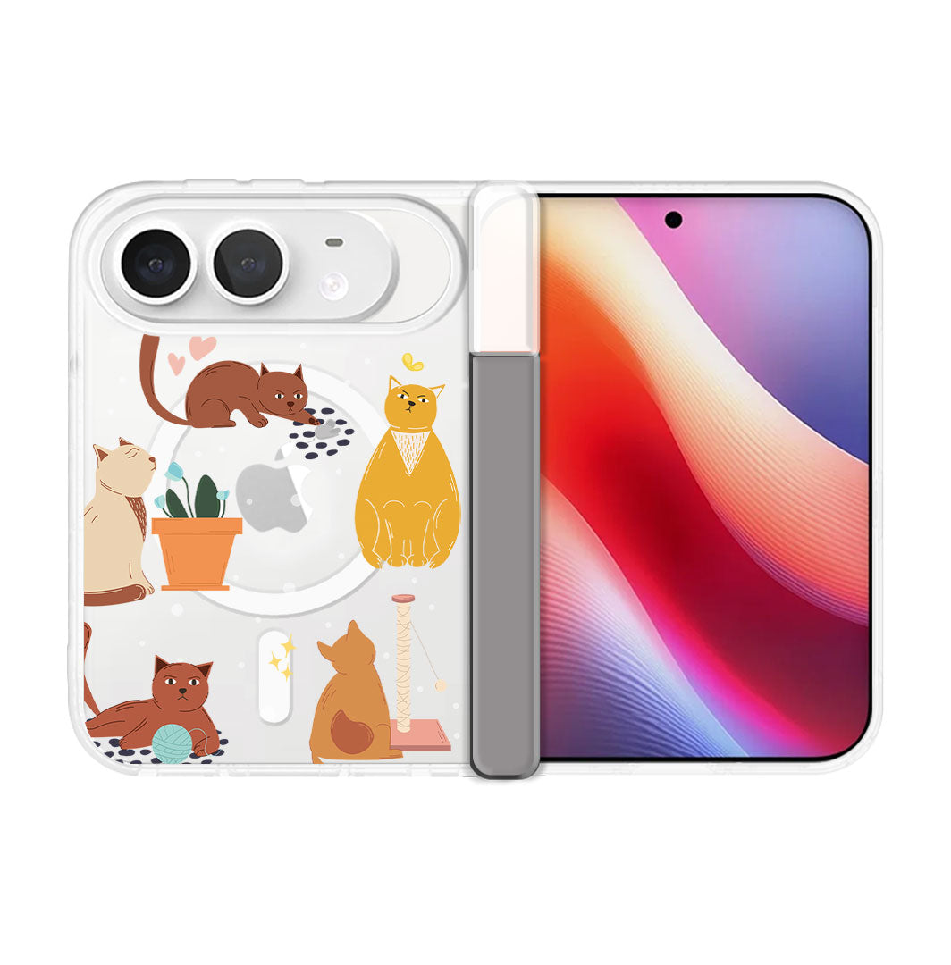 iPhone Standee Hinge - Playful Cat 1.0