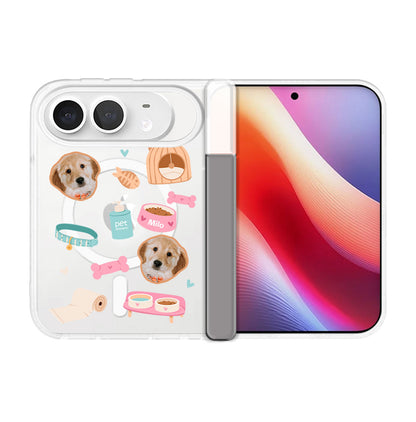 iPhone Standee Hinge - Pet Grid Puppy Life