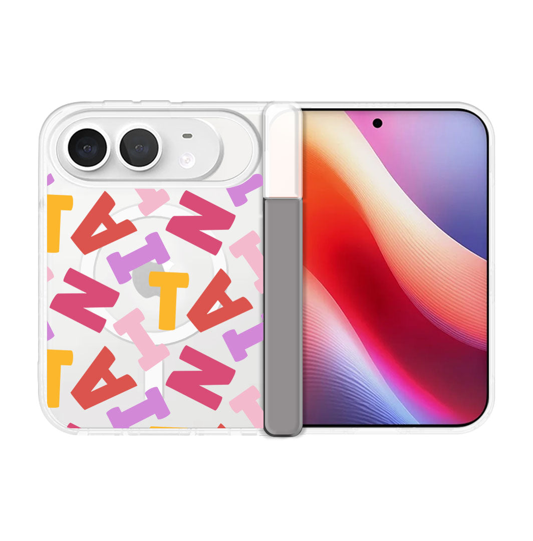 iPhone Standee Hinge - Scattered Monogram 1.0