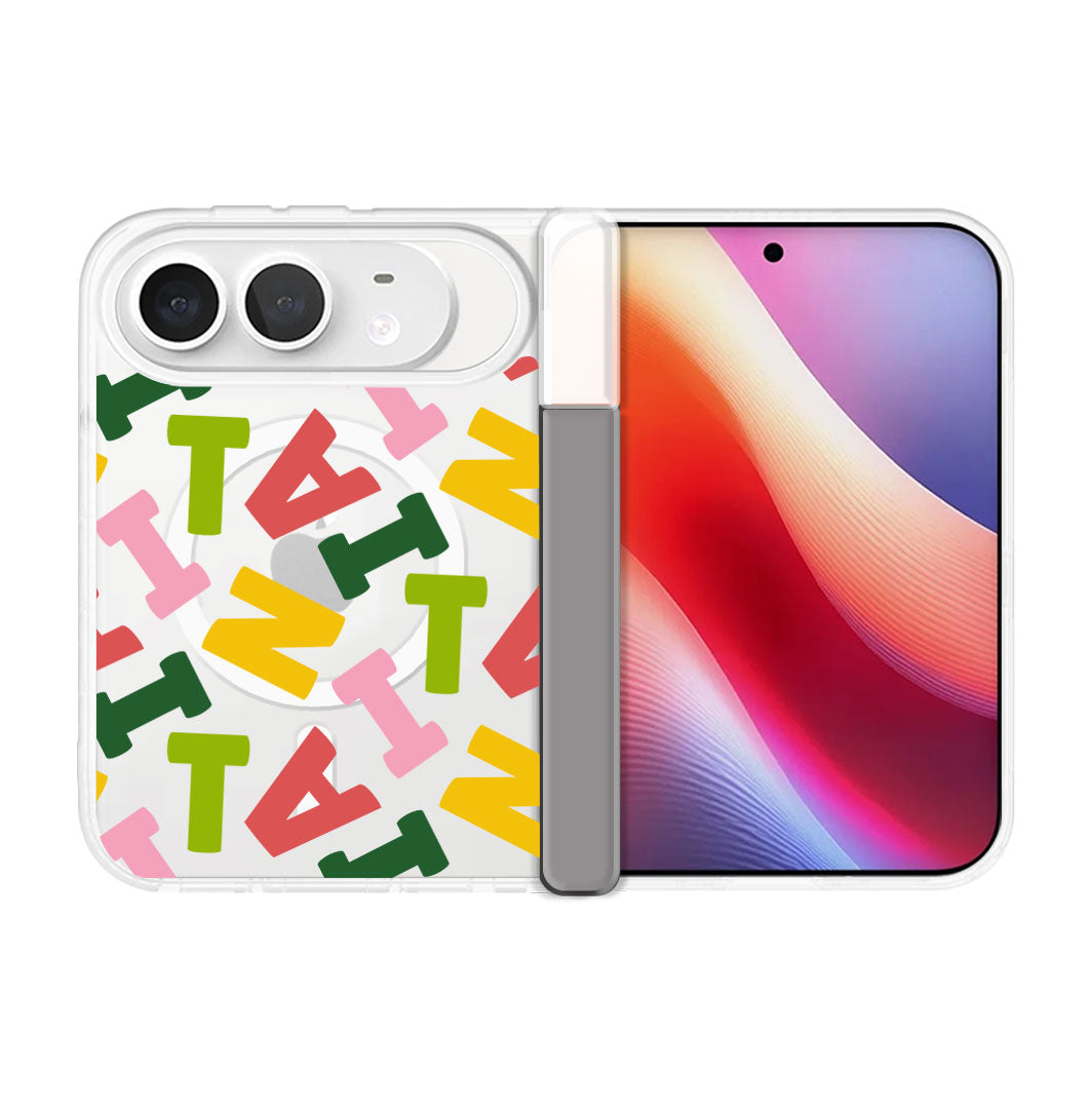iPhone Standee Hinge - Scattered Monogram 3.0
