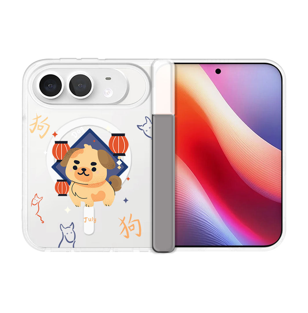 iPhone Standee Hinge - Dog (Chinese Zodiac / Shio)