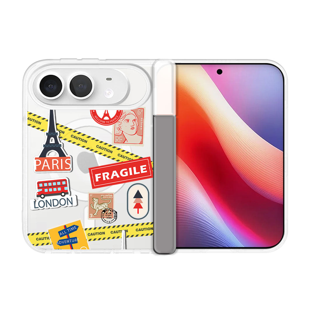 iPhone Standee Hinge - Travel Stickers