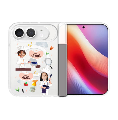 iPhone Standee Hinge - Face Grid Dream Chef
