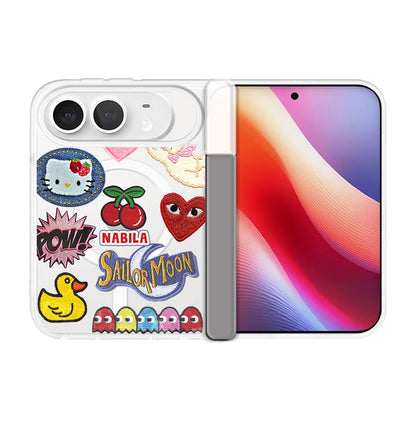 iPhone Standee Hinge - Cute Denim