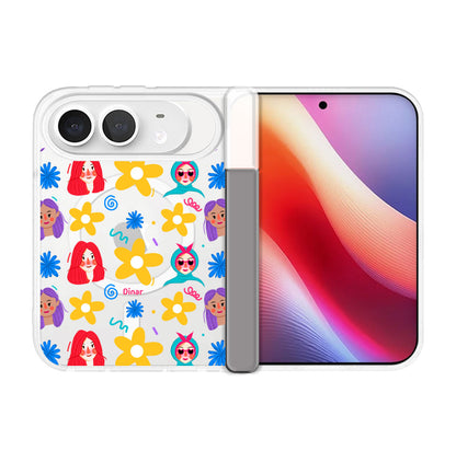 iPhone Standee Hinge - Daisy Faces