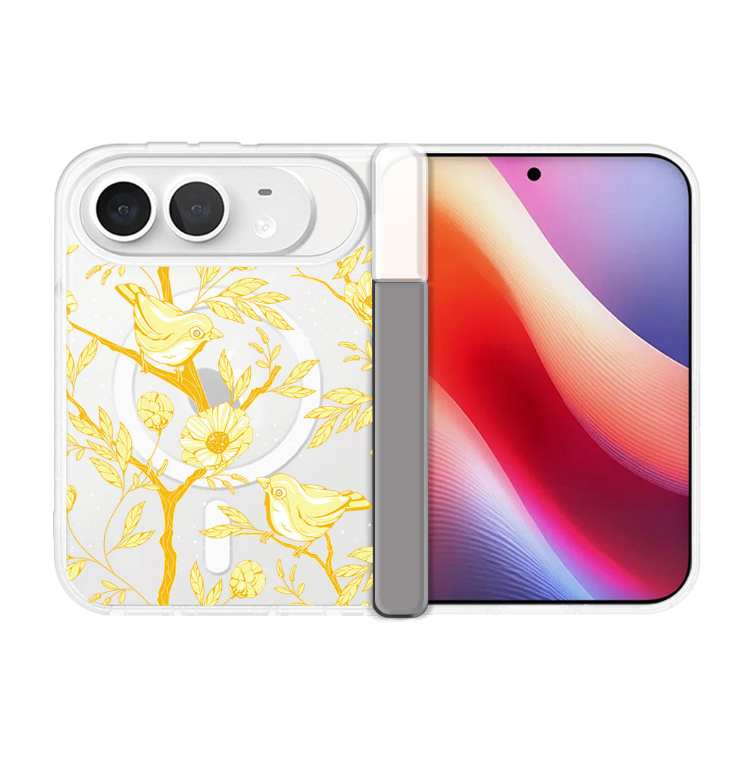 iPhone Standee Hinge - Lovebird Monochrome 2.0