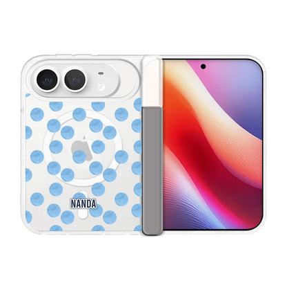 iPhone Standee Hinge - Ocean Dots