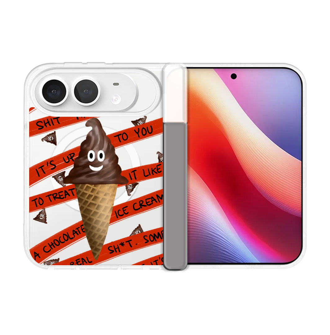 iPhone Standee Hinge - Oh.. Sh*t Happens