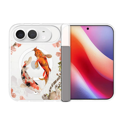 iPhone Standee Hinge - Oil Painting Koi