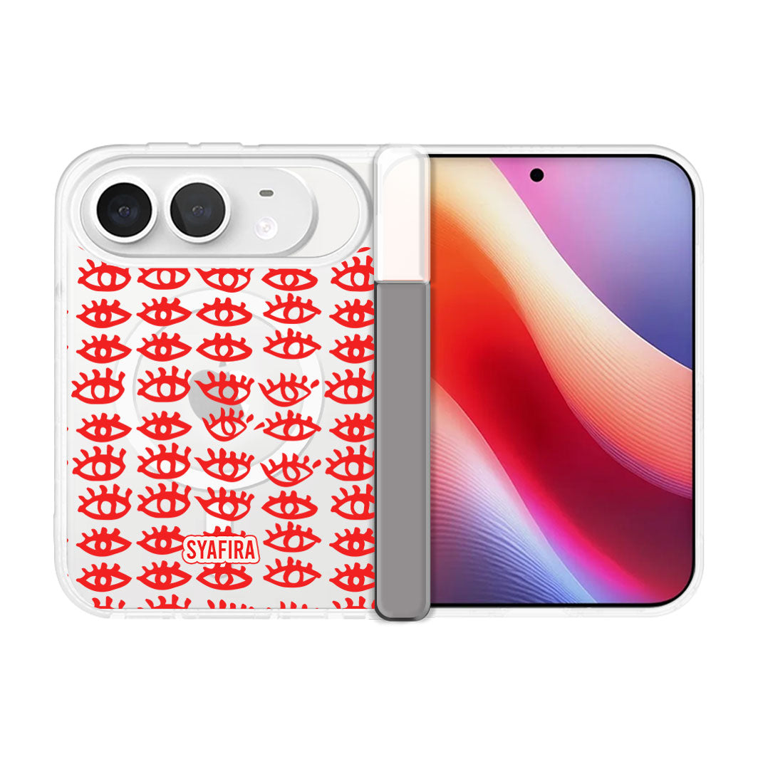 iPhone Standee Hinge - Red Eye