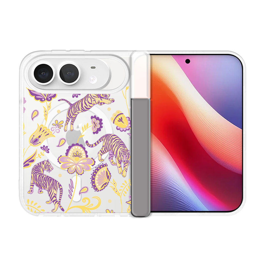 iPhone Standee Hinge - Tiger & Floral 4.0