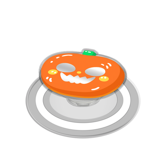 Magnetic Grip Mirror - Pumpkin Monster