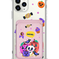 iPhone Magnetic Wallet Case - Pumpkins Monster