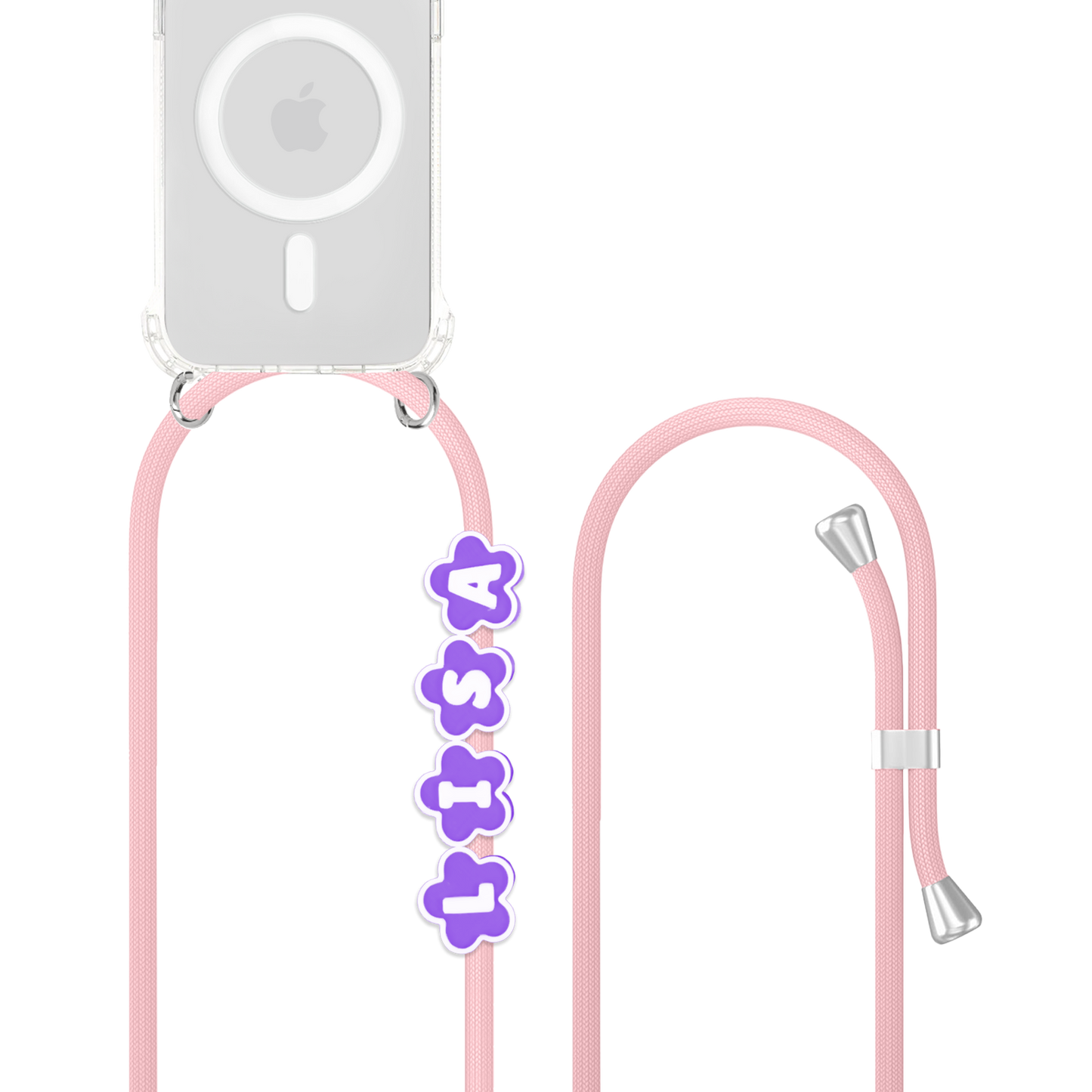 Beads Nylon Sling - Flower Purple Haze