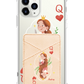 iPhone Phone Wallet Case - Queen (Couple Case)