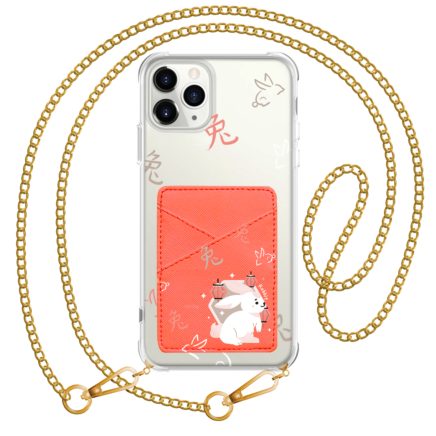 iPhone Phone Wallet Case - Rabbit (Chinese Zodiak / Shio)