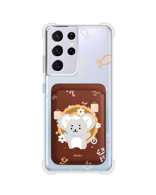 Android Magnetic Wallet Case - Rat (Chinese Zodiac / Shio)
