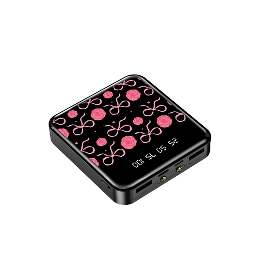 Mini Mighty Powerbank 12,000 mAh - Coquette Rose