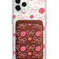 iPhone Magnetic Wallet Case - Coquette Rose