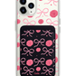 iPhone Magnetic Wallet Case - Coquette Rose