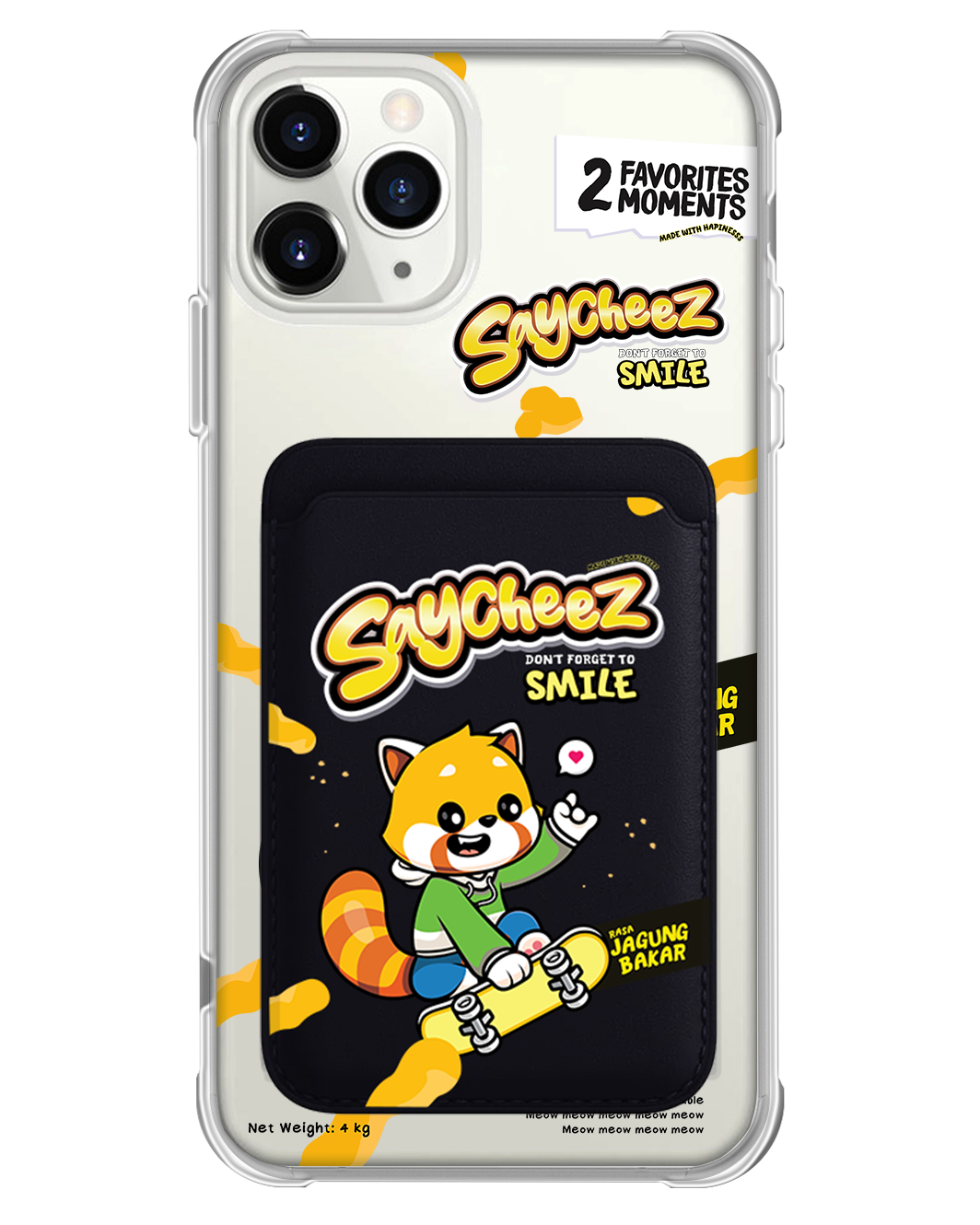 iPhone Magnetic Wallet Case - Saycheez