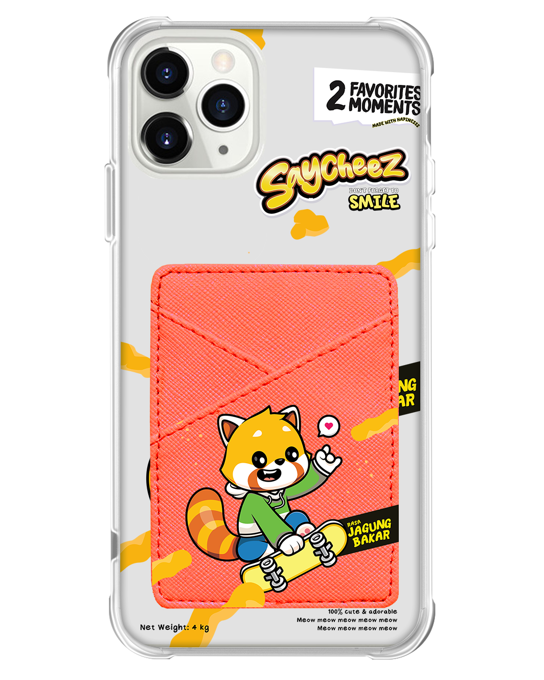 iPhone Phone Wallet Case - Saycheez