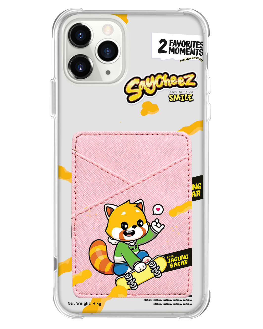 iPhone Phone Wallet Case - Saycheez