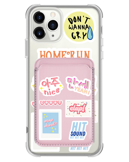 iPhone Magnetic Wallet Case - Seventeen Sticker Pack