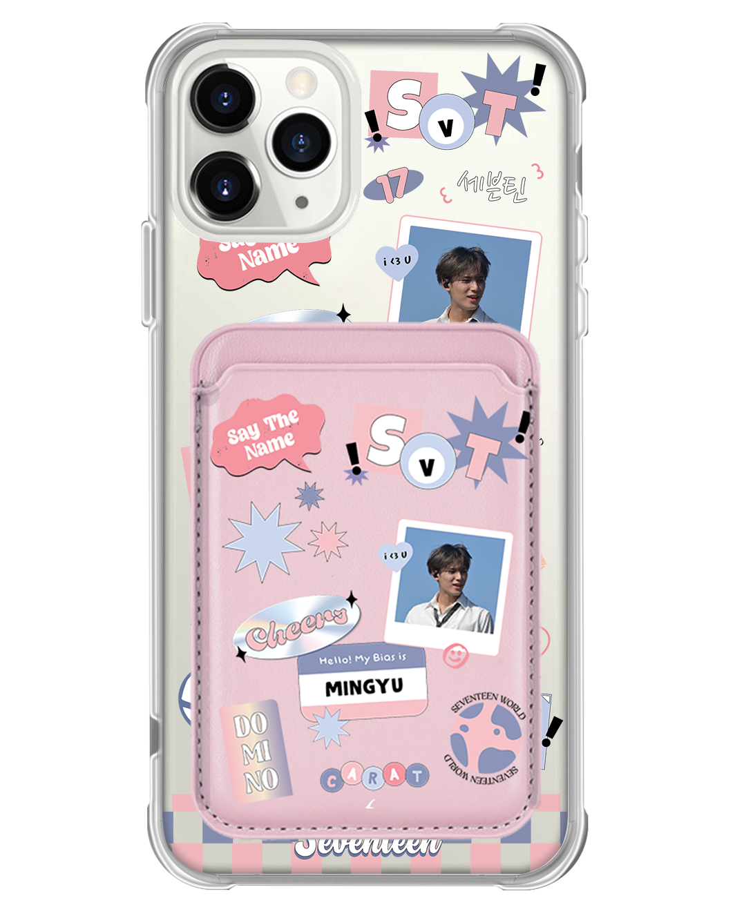 iPhone Magnetic Wallet Case - Seventeen World