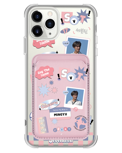 iPhone Magnetic Wallet Case - Seventeen World
