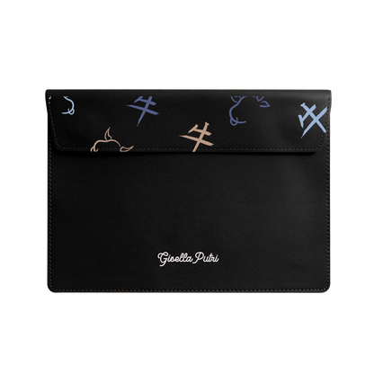 Vegan Leather Sleeve - Ox (Chinese Zodiac / Shio)