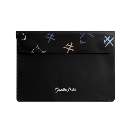 Vegan Leather Sleeve - Pig (Chinese Zodiac / Shio)