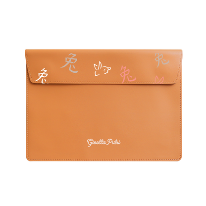 Vegan Leather Sleeve - Rabbit (Chinese Zodiac / Shio)