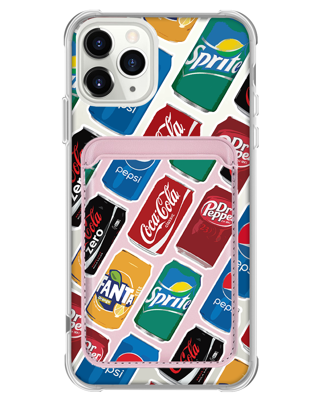 iPhone Magnetic Wallet Case - Soda