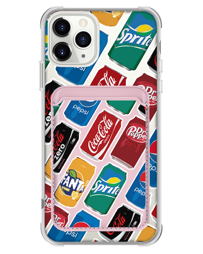 iPhone Magnetic Wallet Case - Soda