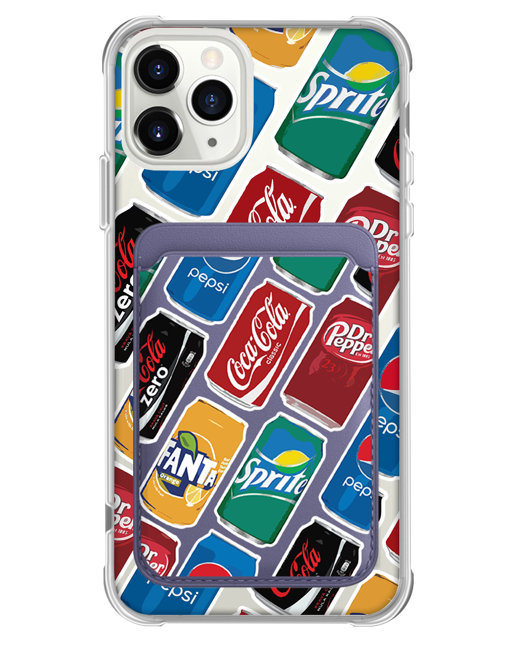 iPhone Magnetic Wallet Case - Soda