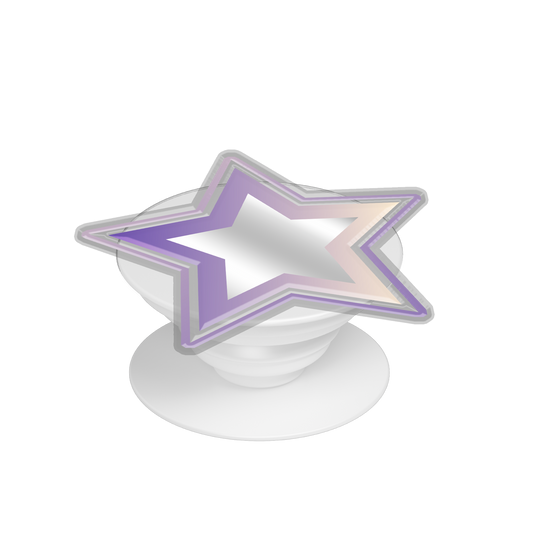 Pop Up Grip Mirror - Star Effect 2