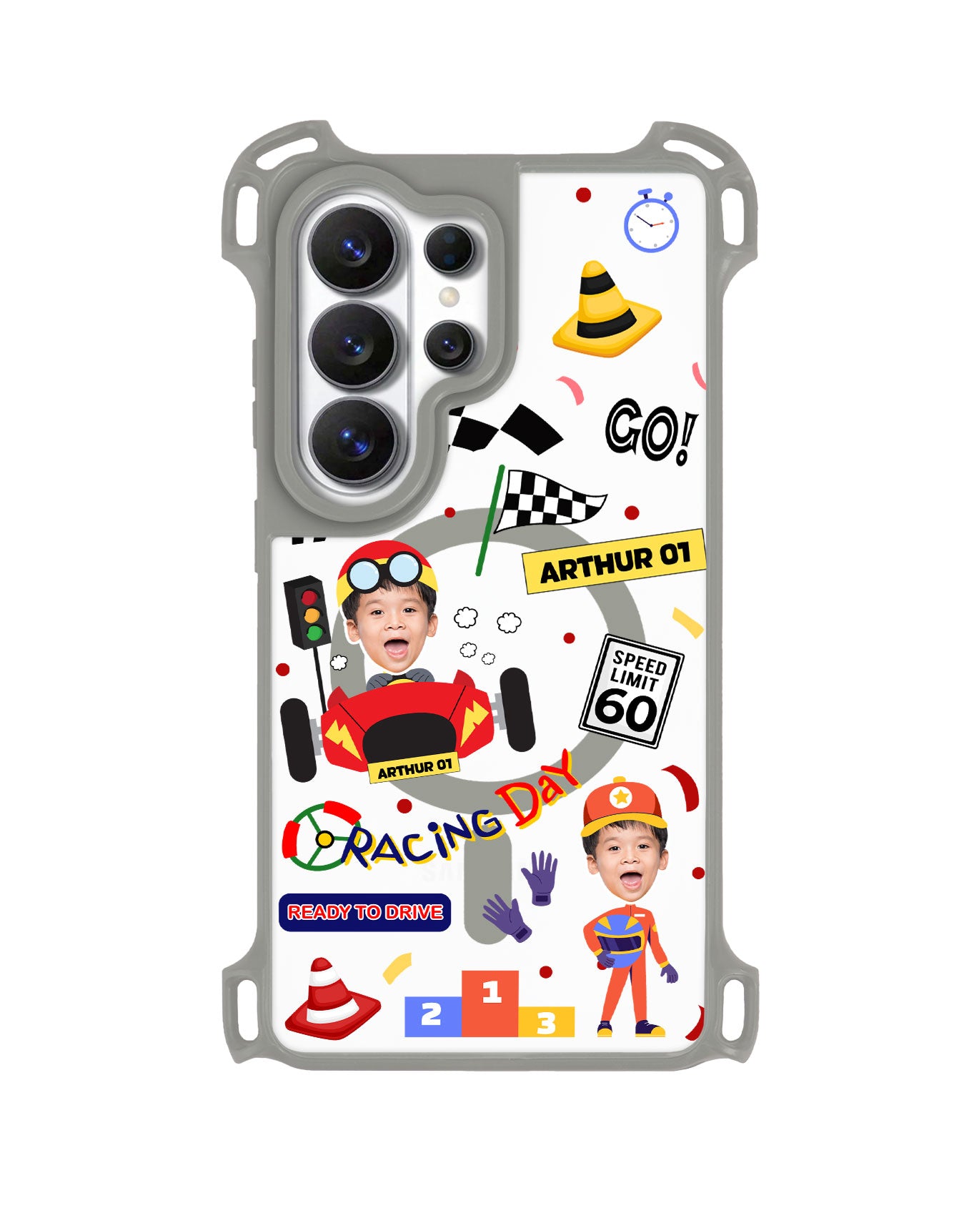 Android Rearguard UltimateZ - Face Grid Dream Racer