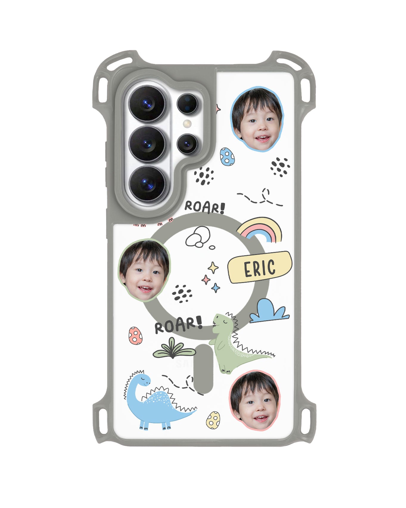 Android Rearguard UltimateZ - Face Grid Dino