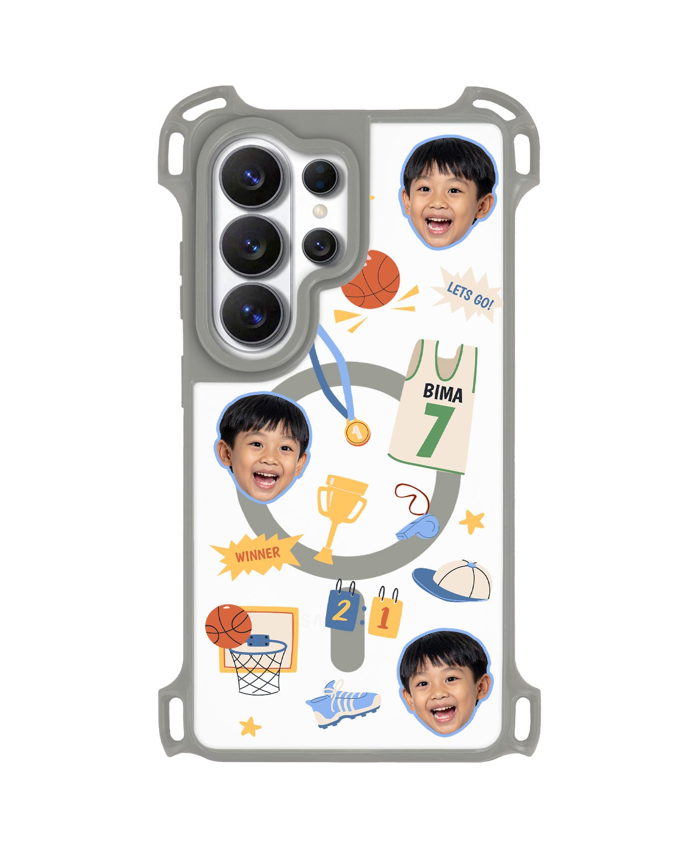 Android Rearguard UltimateZ - Face Grid Basketball