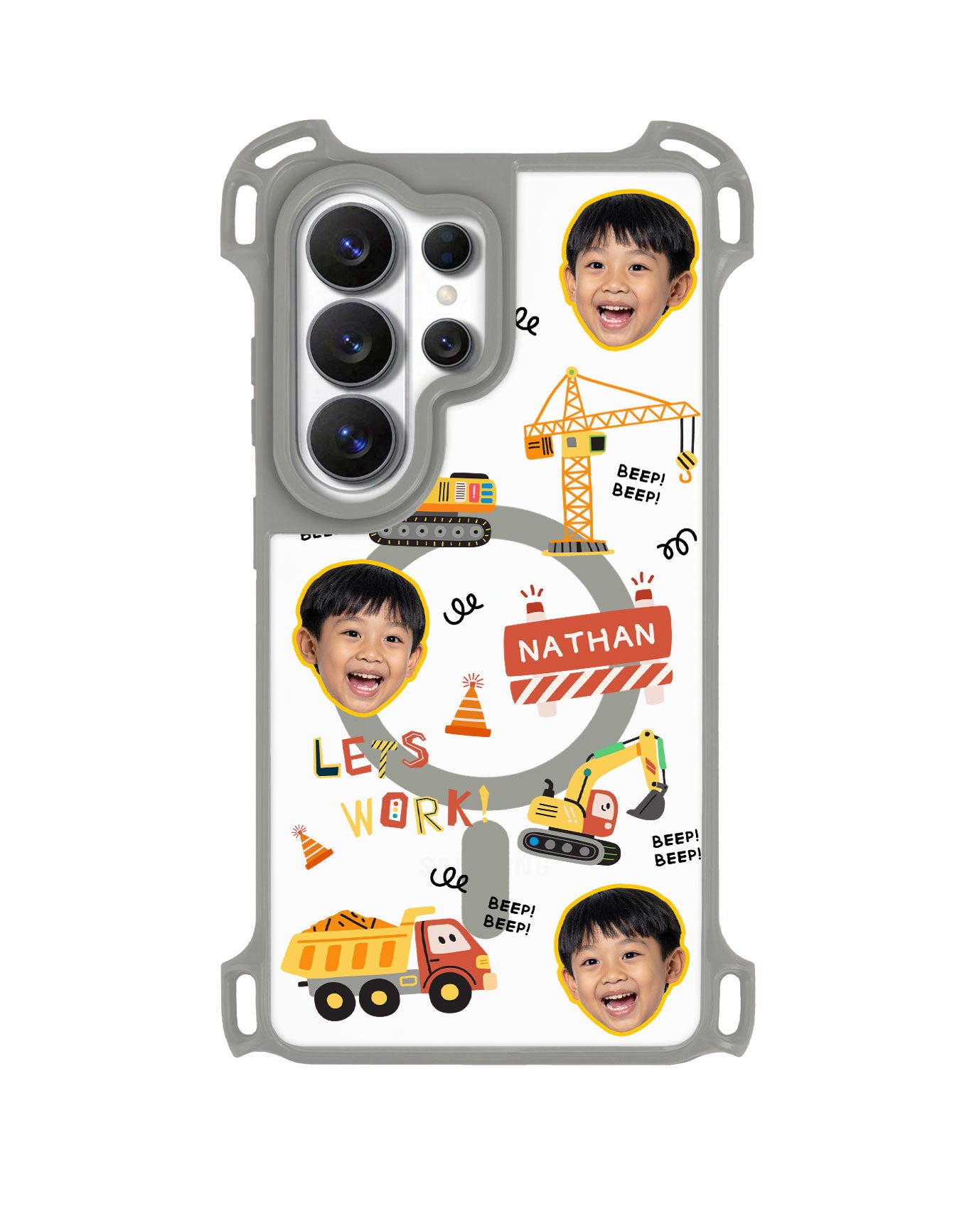 Android Rearguard UltimateZ - Face Grid Construction