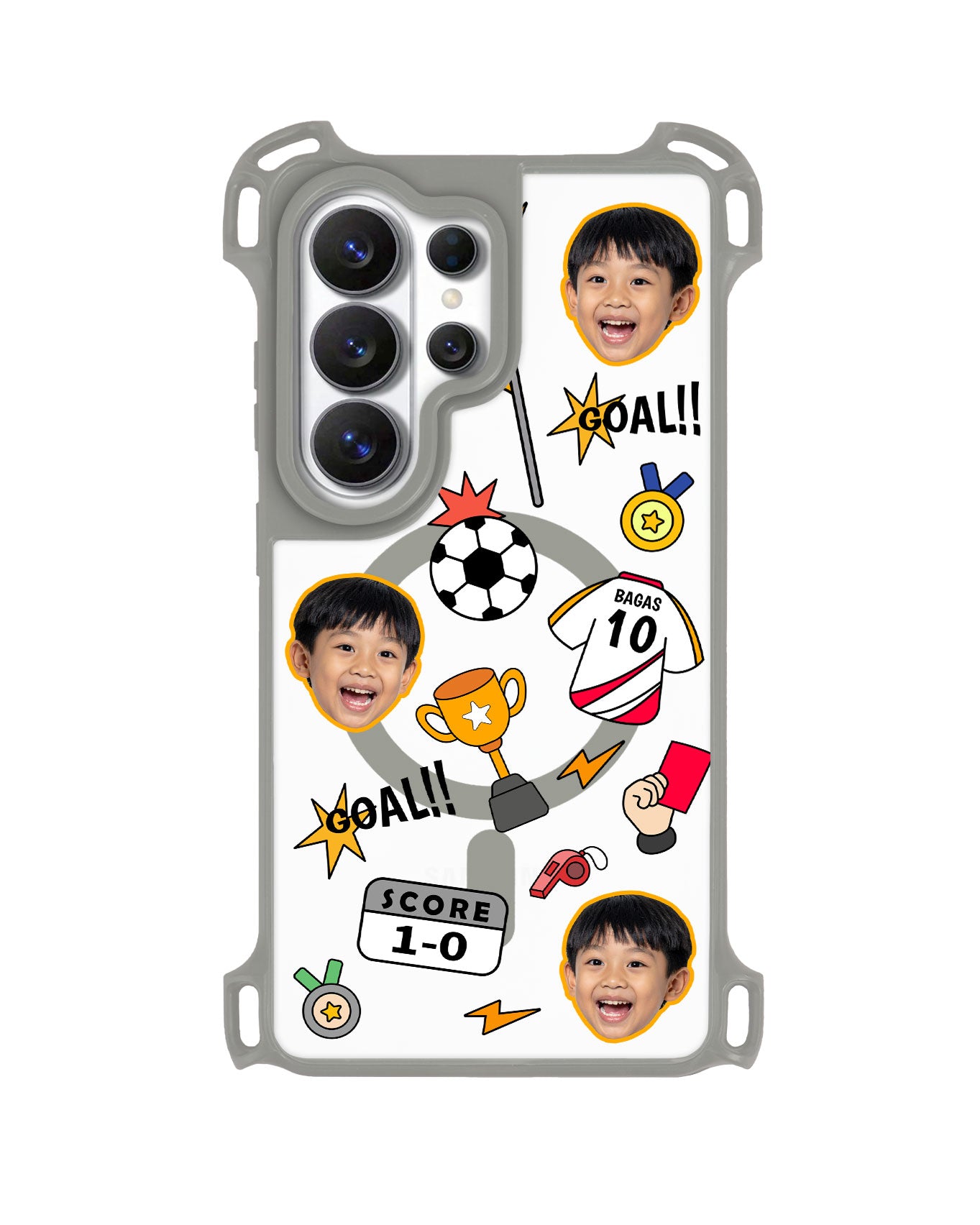 Android Rearguard UltimateZ - Face Grid Soccer