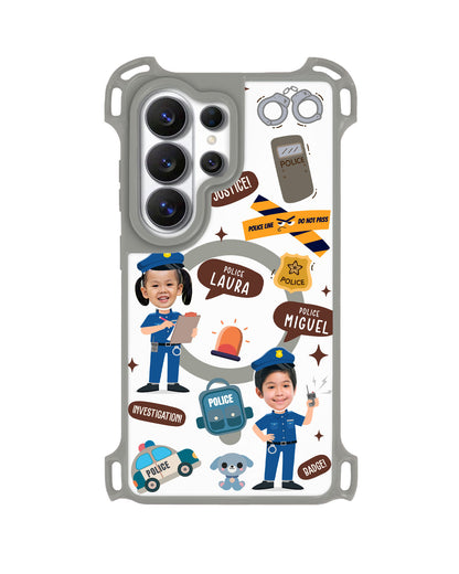 Android Rearguard UltimateZ - Face Grid Dream Police