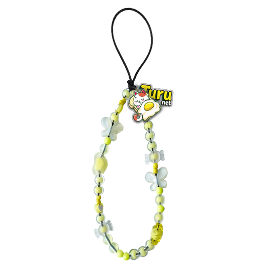 Beaded Strap with Acrylic Charm  - Turu