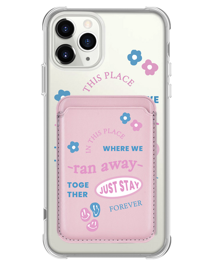 iPhone Magnetic Wallet Case - TXT Song Lyrics