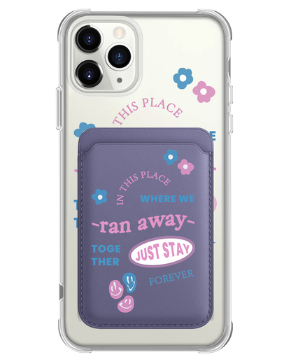 iPhone Magnetic Wallet Case - TXT Song Lyrics