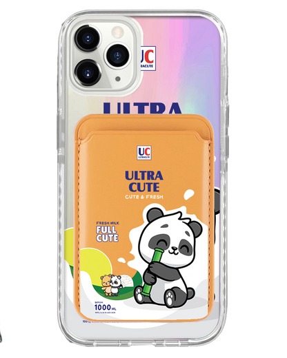 iPhone Magnetic Wallet Holo Case - Ultra Cute