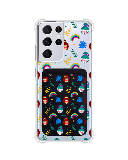 Android Magnetic Wallet Case - Unconditional Girl