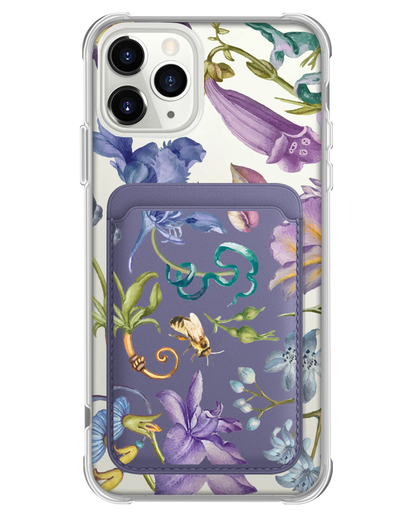 iPhone Magnetic Wallet Case - Violetta