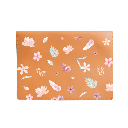 Vegan Leather Sleeve - Wild Flower